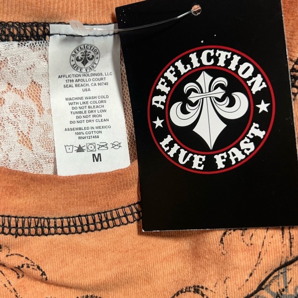 Affliction Women’s T-Shirt - Picture 6 of 6